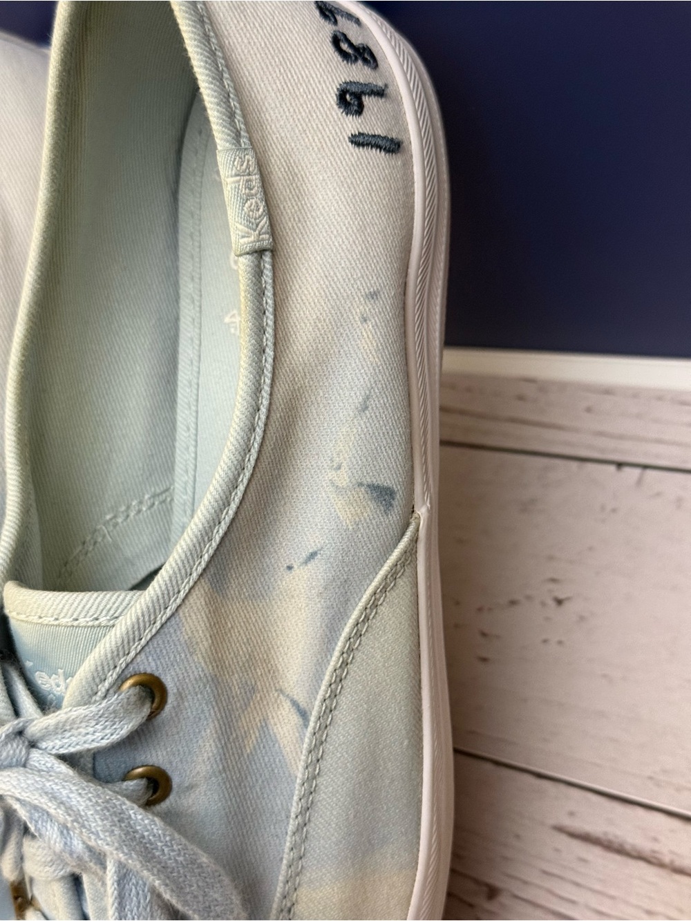 Keds Taylor Swift 1989 Tour seagull print canvas shoe limited edition 2015 EUC - Picture 7 of 16
